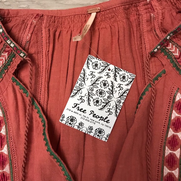 ๐ Free People All My Life Embroidered Dress - Picture 4 of 5